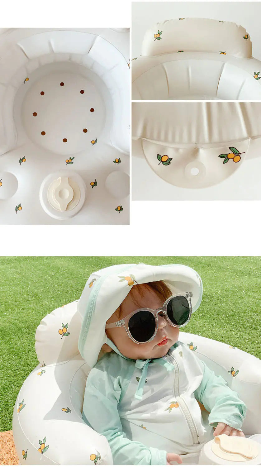 The KiddyGoods™ Portable Inflatable Baby Chair