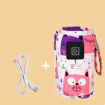 The KiddyGoods™ Portable USB Bottle Warmer Bag