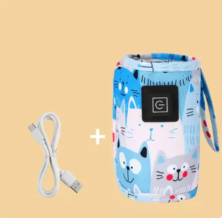 The KiddyGoods™ Portable USB Bottle Warmer Bag