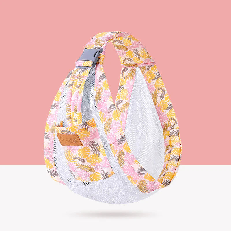 The KiddyGoods™ Horizontal Baby Carrier with Waist Stool