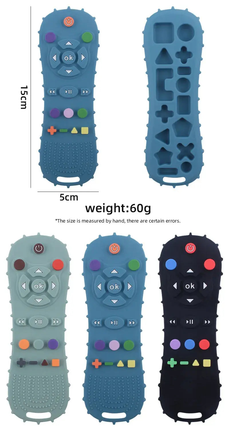The KiddyGoods™ Baby Teether TV Remote Control