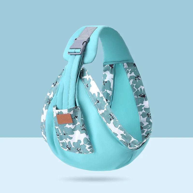 The KiddyGoods™ Horizontal Baby Carrier with Waist Stool
