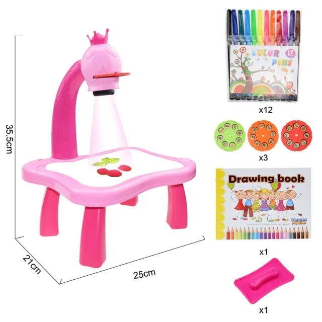 The KiddyGoods™ Children Led Projector Desk