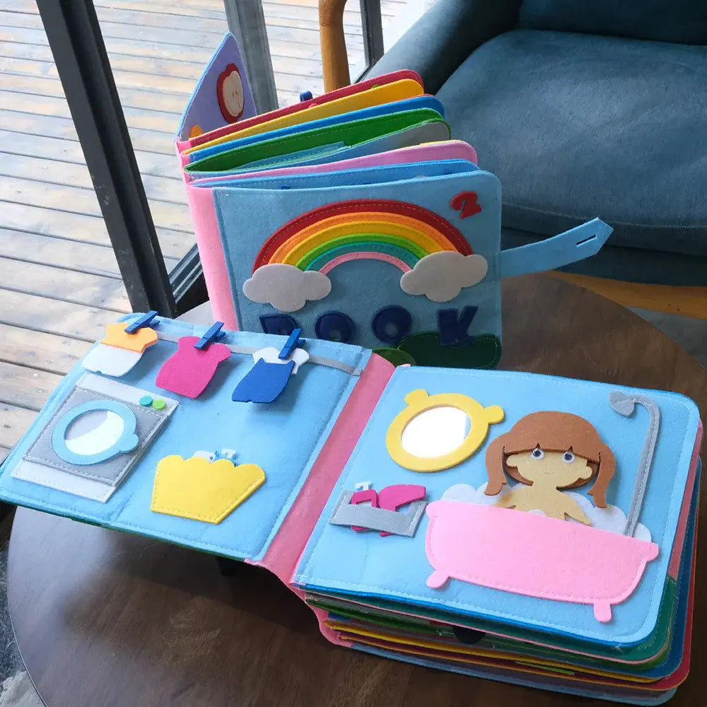 The KiddyGoods™ 3D Baby Story Cloth Book