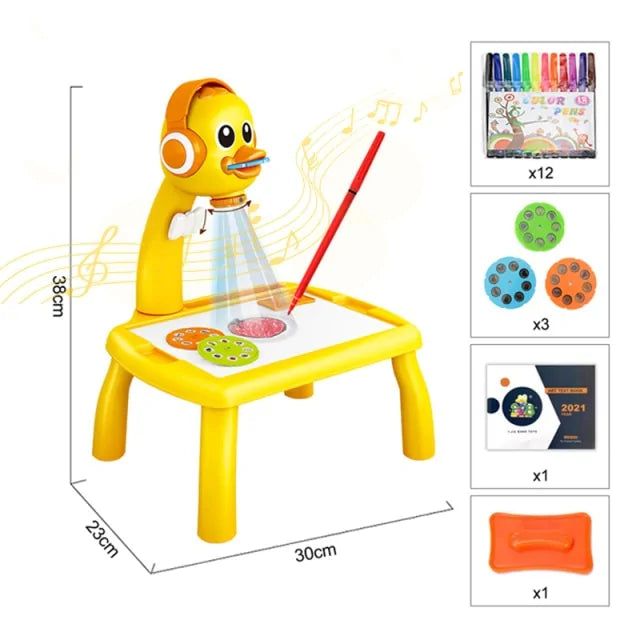 The KiddyGoods™ Children Led Projector Desk