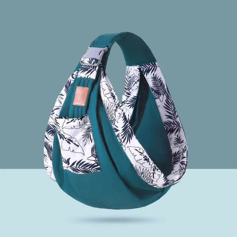 The KiddyGoods™ Horizontal Baby Carrier with Waist Stool