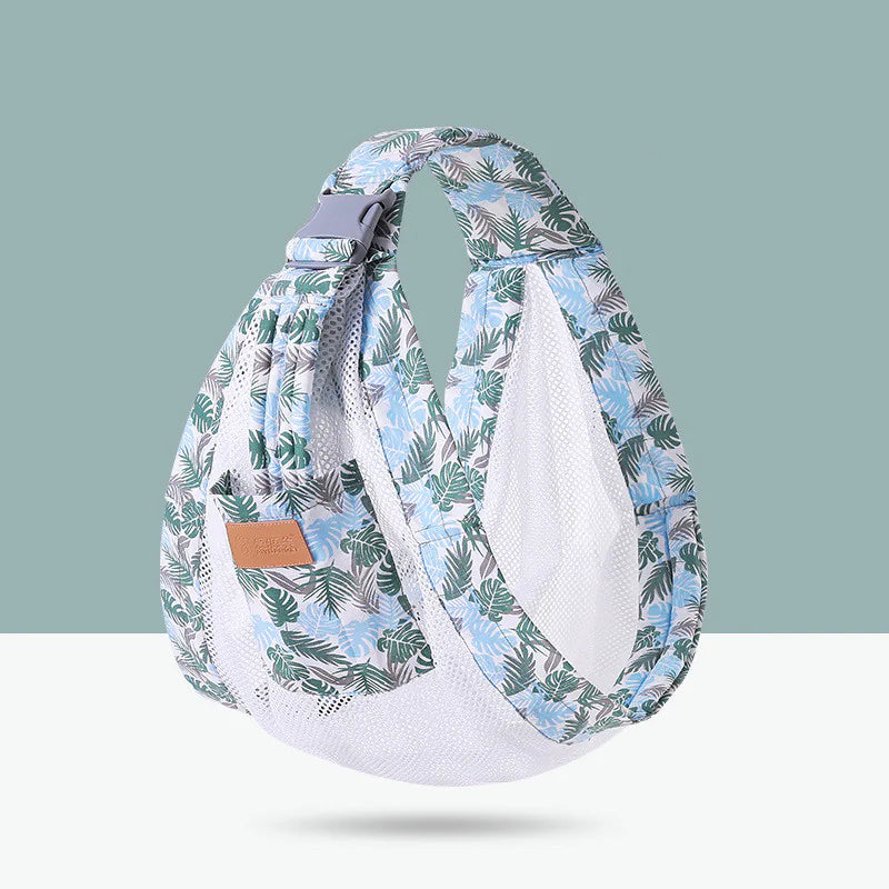 The KiddyGoods™ Horizontal Baby Carrier with Waist Stool