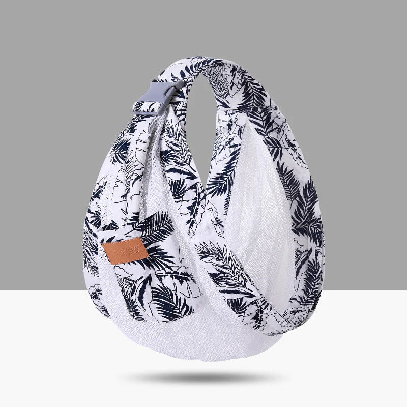 The KiddyGoods™ Horizontal Baby Carrier with Waist Stool