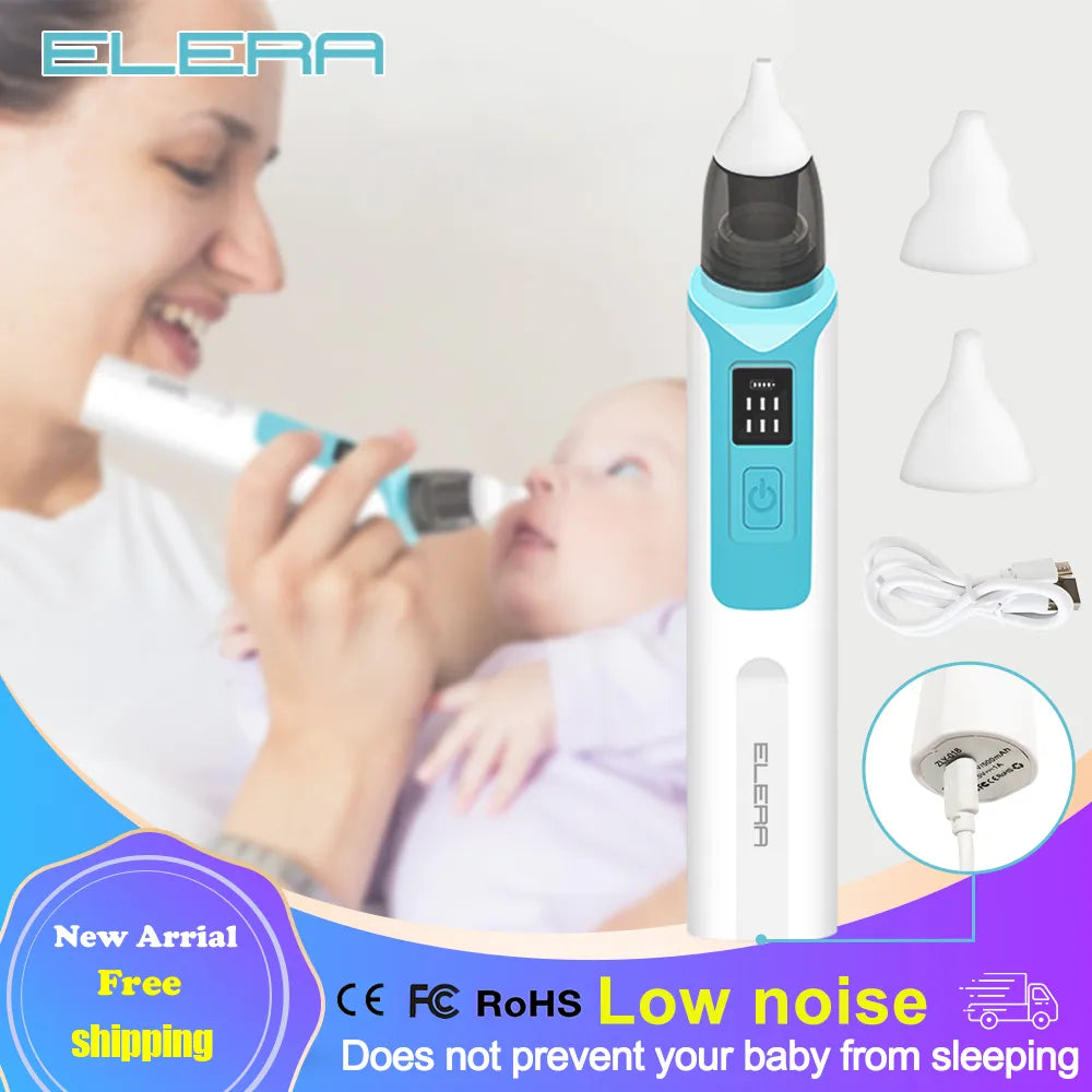 The KiddyGoods™ Rechargeable Baby Nose Cleaner