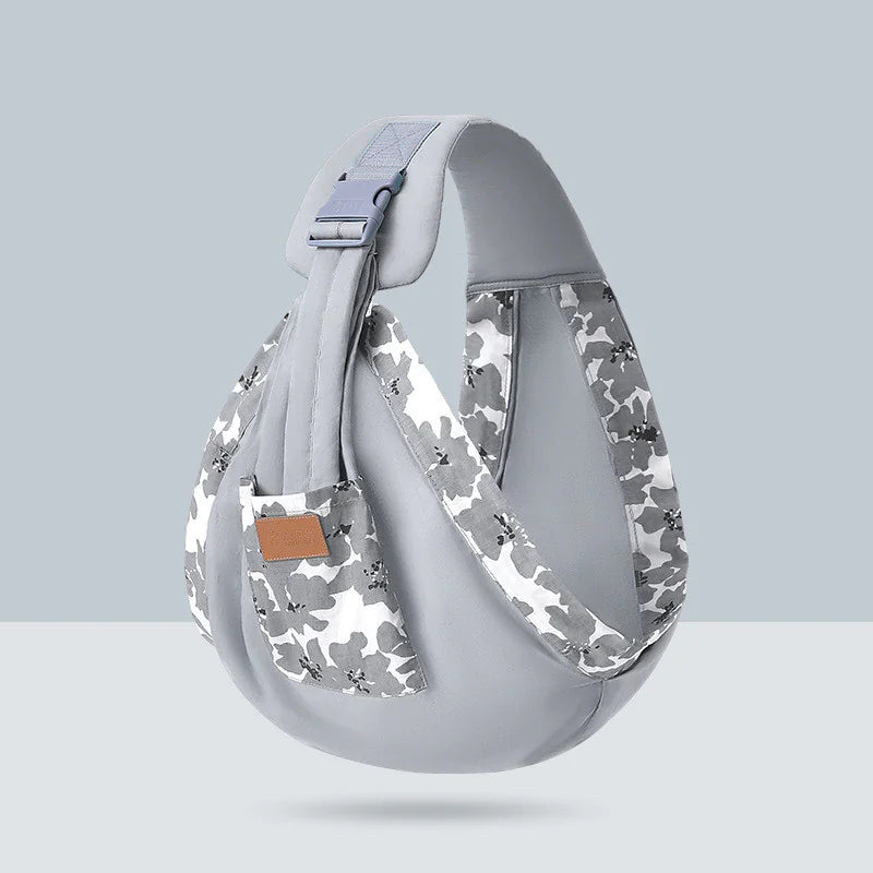 The KiddyGoods™ Horizontal Baby Carrier with Waist Stool