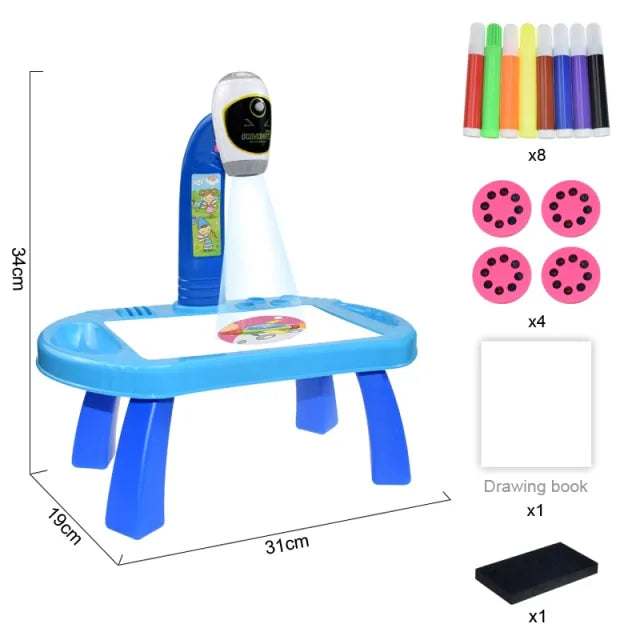 The KiddyGoods™ Children Led Projector Desk