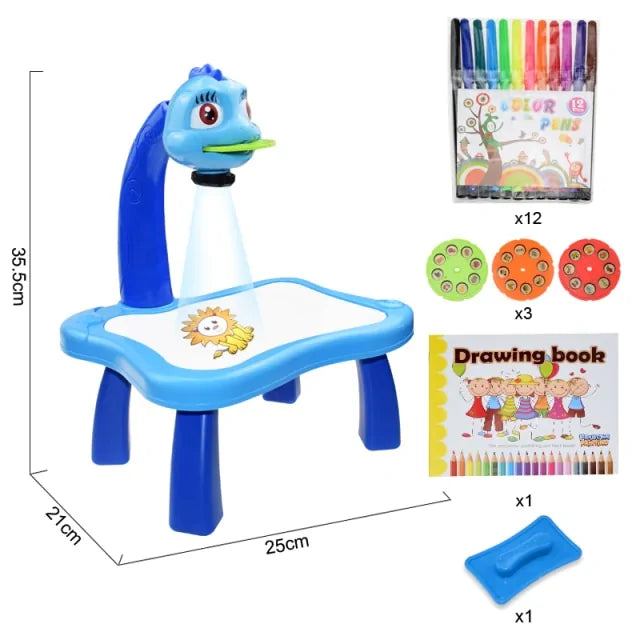 The KiddyGoods™ Children Led Projector Desk