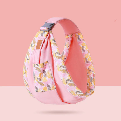 The KiddyGoods™ Horizontal Baby Carrier with Waist Stool