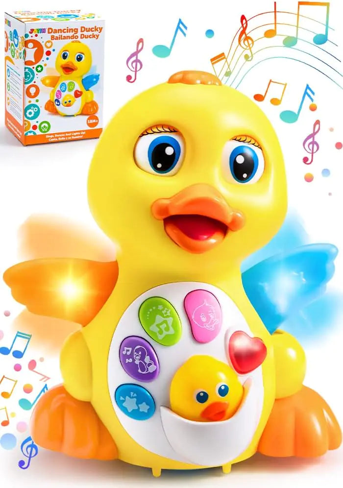 The KiddyGoods™ Baby Musical Duck Toy