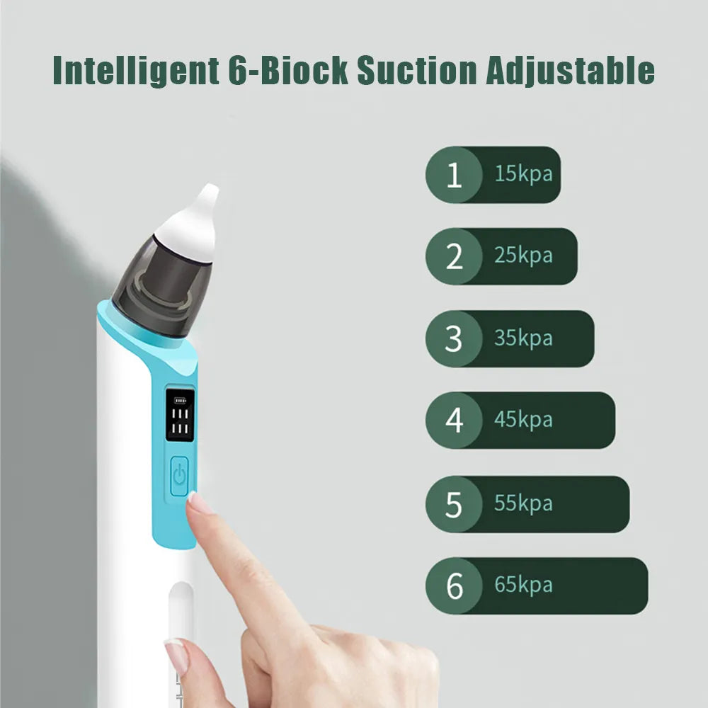 The KiddyGoods™ Rechargeable Baby Nose Cleaner