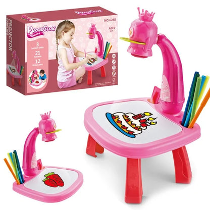 The KiddyGoods™ Children Led Projector Desk