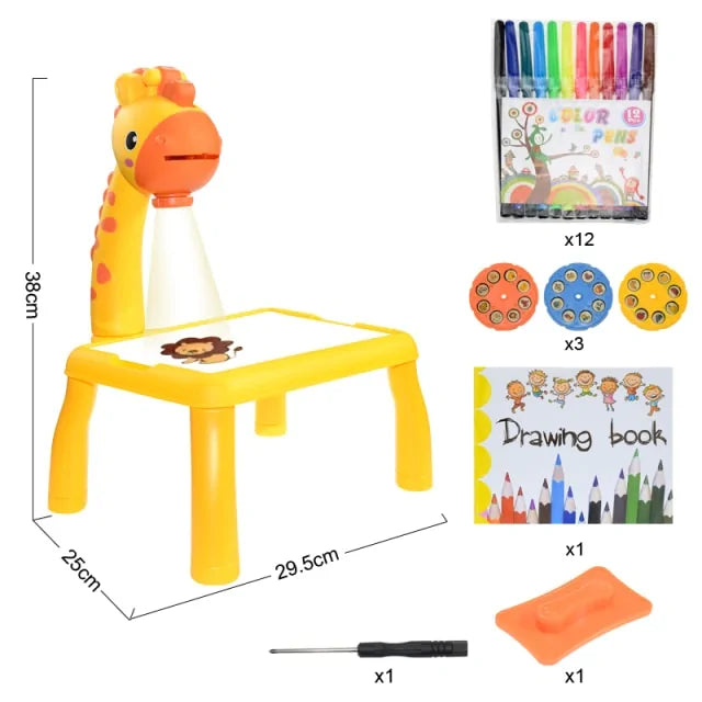 The KiddyGoods™ Children Led Projector Desk