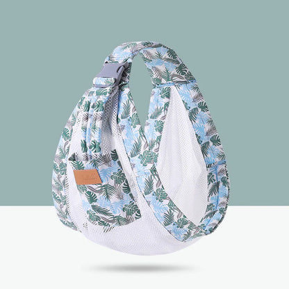 The KiddyGoods™ Horizontal Baby Carrier with Waist Stool