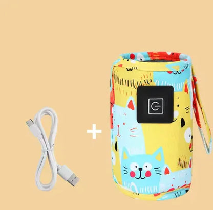 The KiddyGoods™ Portable USB Bottle Warmer Bag