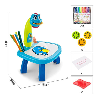 The KiddyGoods™ Children Led Projector Desk